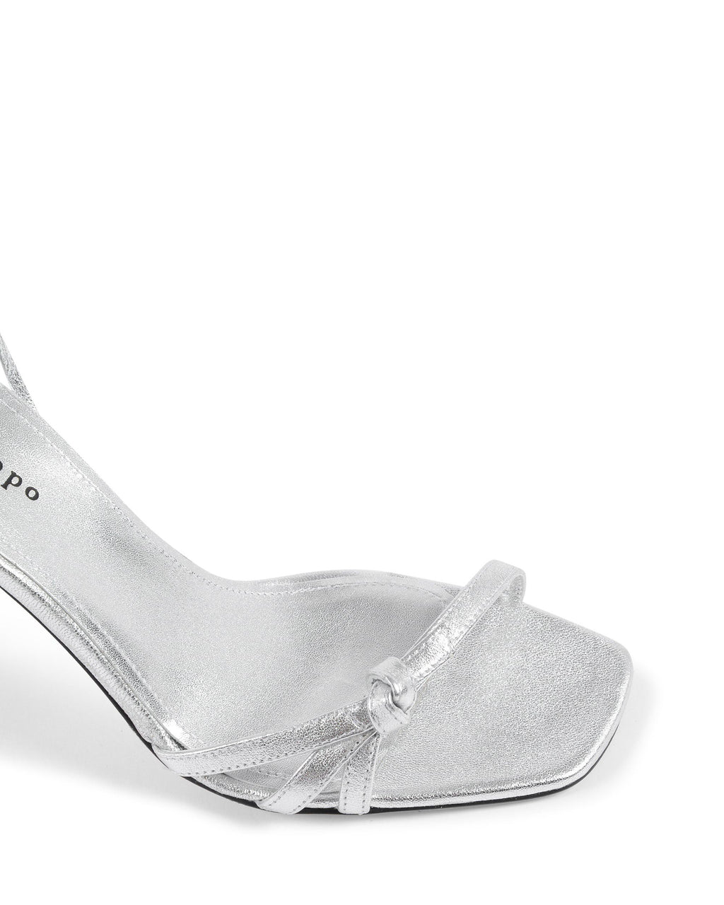 Bey Leather Lace Up Silver