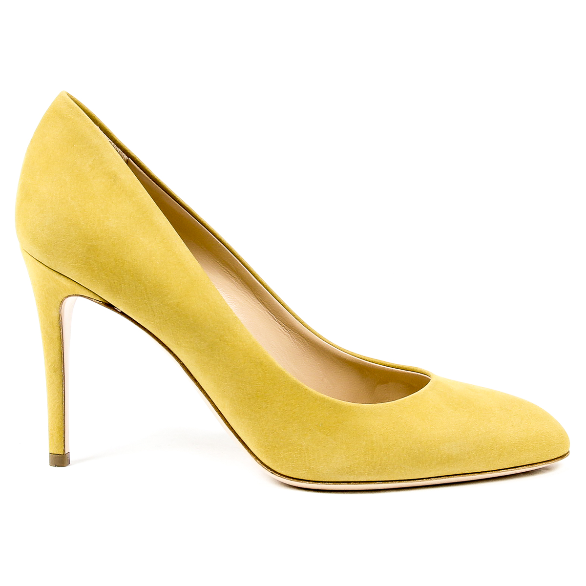 Andrew Charles Womens Pump Yellow INES