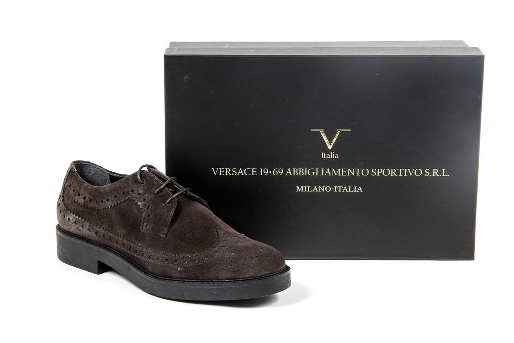 V 1969 Italia - Zapato brogue para mujer B1670 VELOUR TAUPE