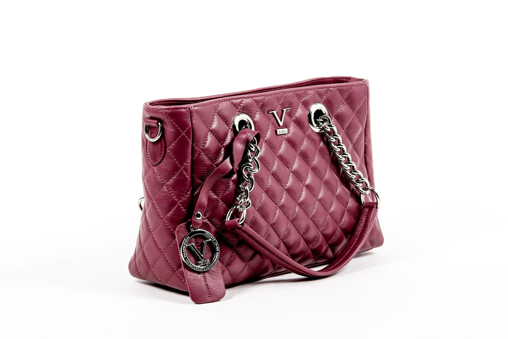 Bolso de mano para mujer V 1969 Italia V011 S PLUM