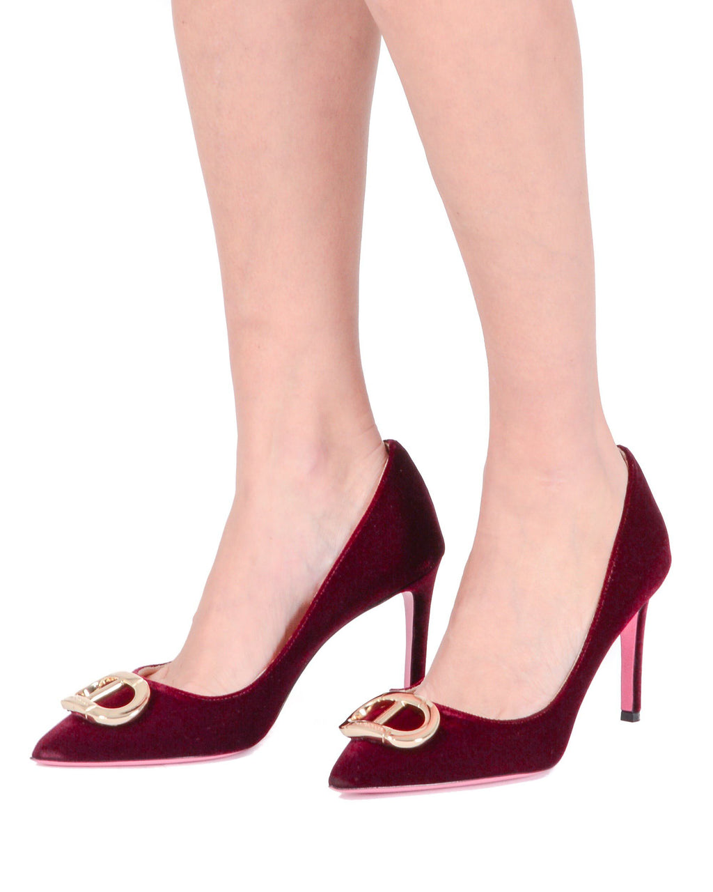 Zapatos de tacón de terciopelo Cocco Ruby para fiesta de oficina