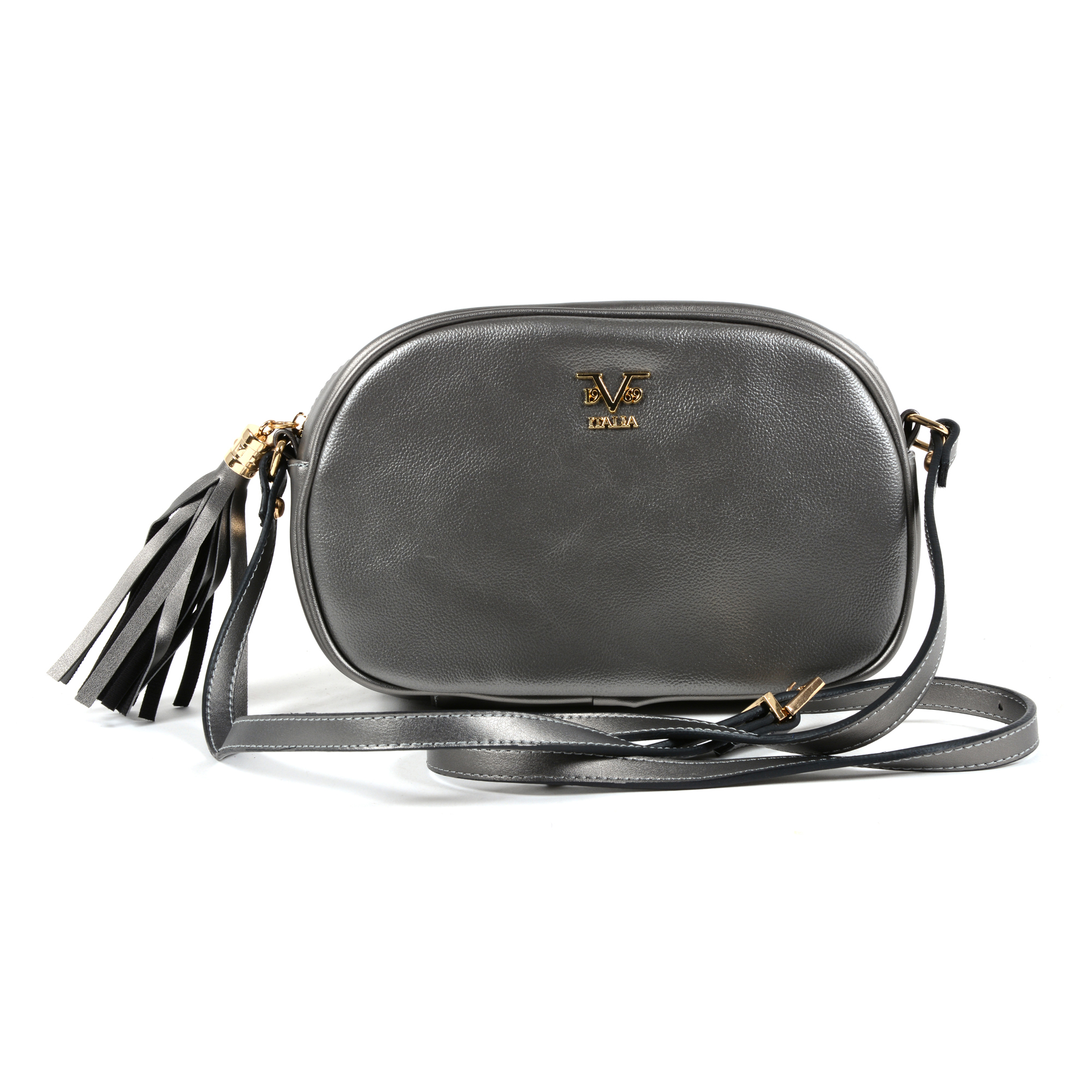 V 1969 Italia Womens Handbag Silver MALTA