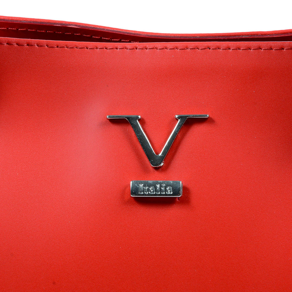 Bolso de mano para mujer V 1969 Italia rojo GLORY