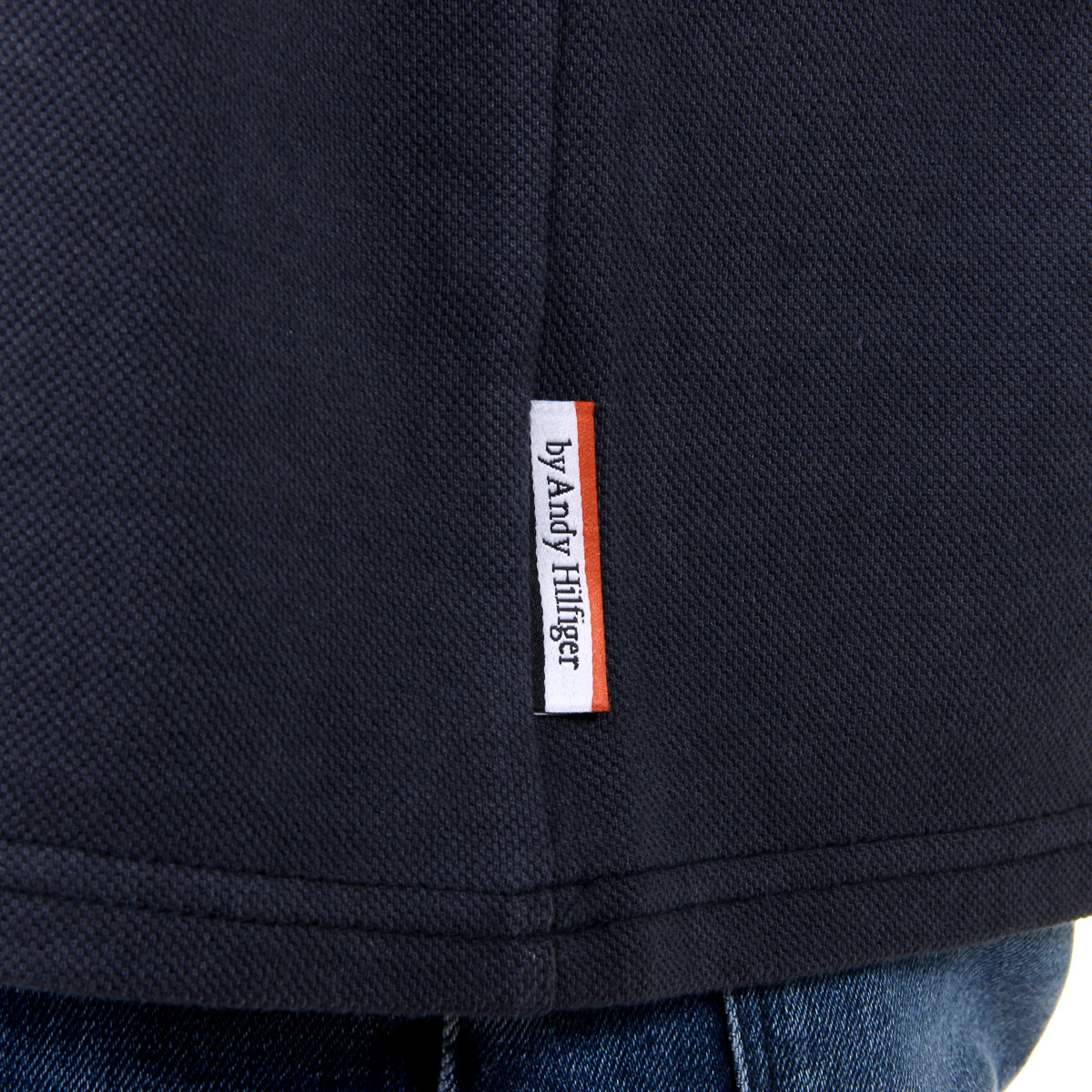 Polo Andrew Charles para hombre de manga corta azul oscuro SEFU