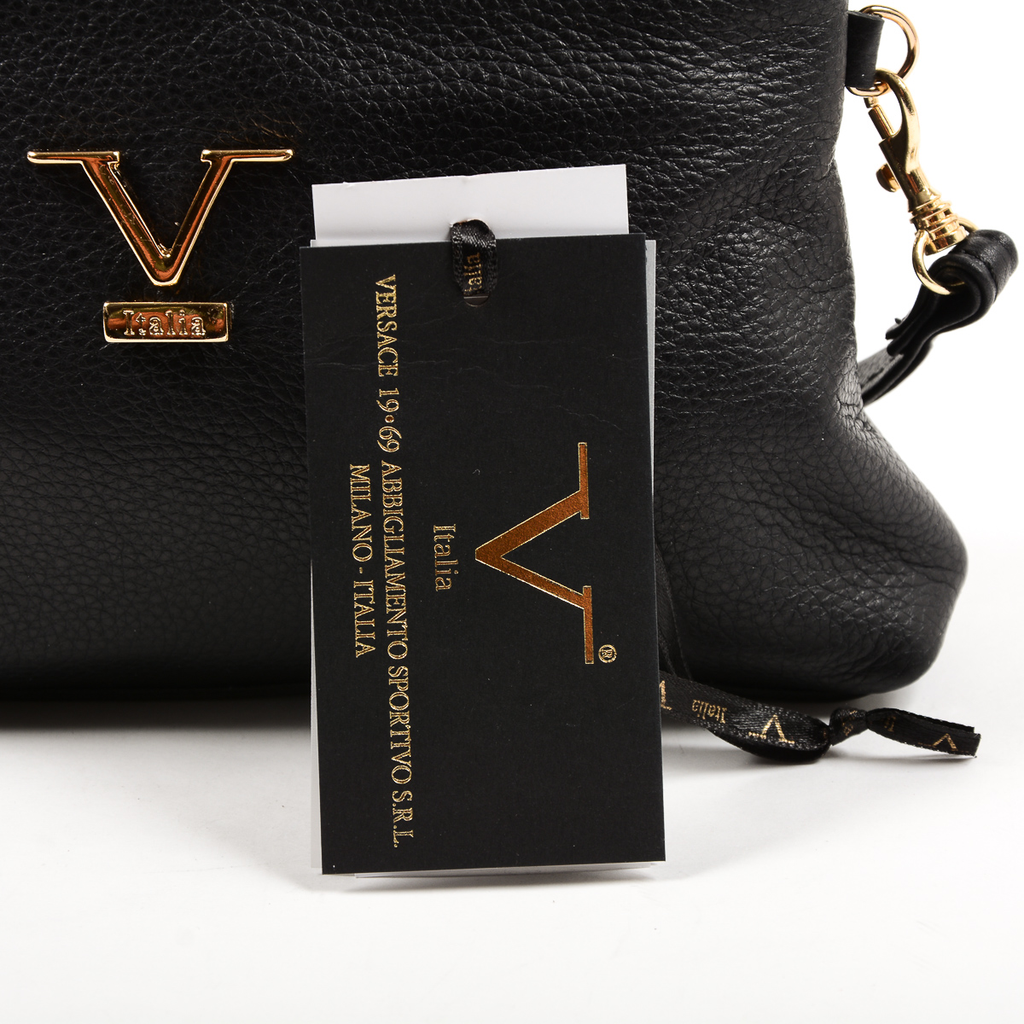 V 1969 Italia Womens Handbag Black ANKARA