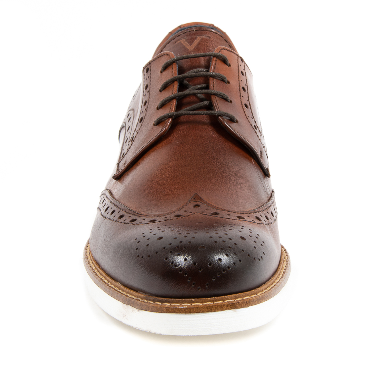 V 1969 Italia - Zapatos brogue para hombre, color marrón, VINCENT