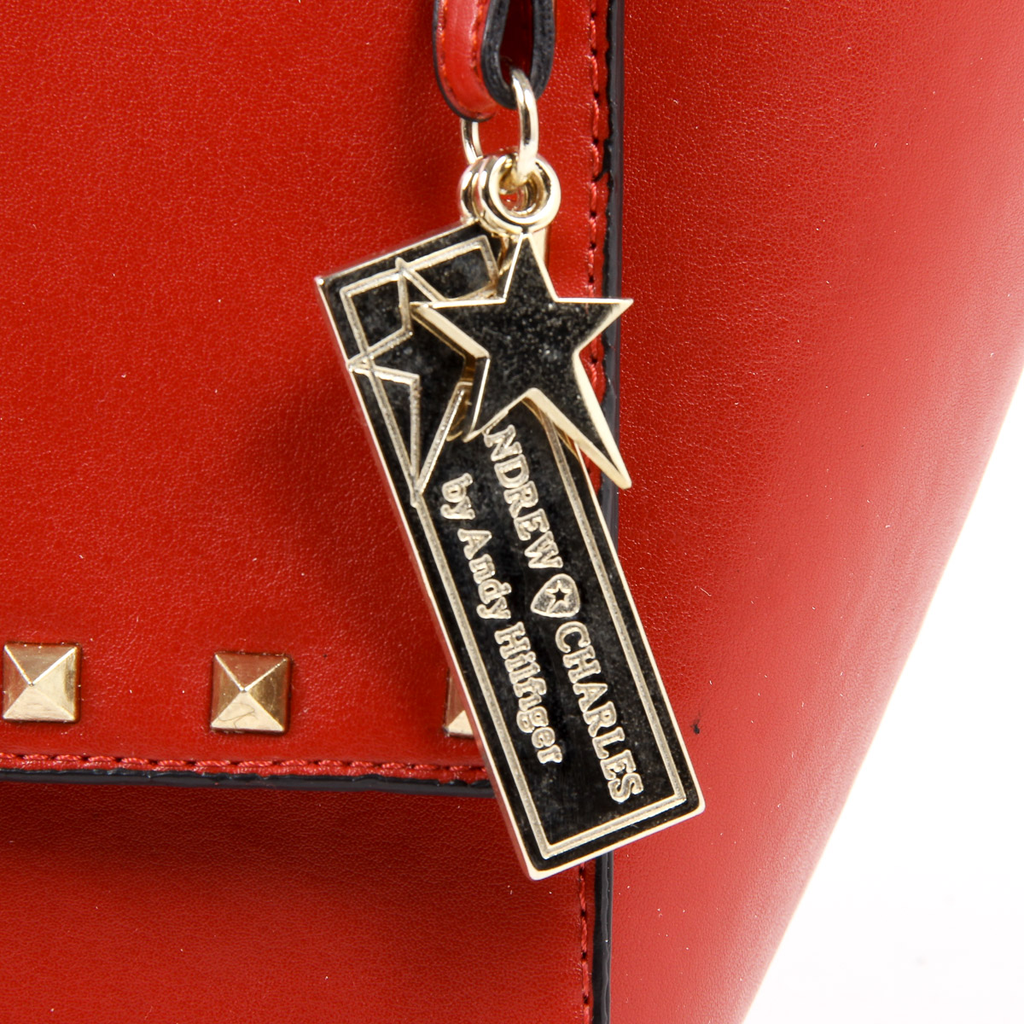 Bolso de mano Andrew Charles para mujer, color rojo, JAIME