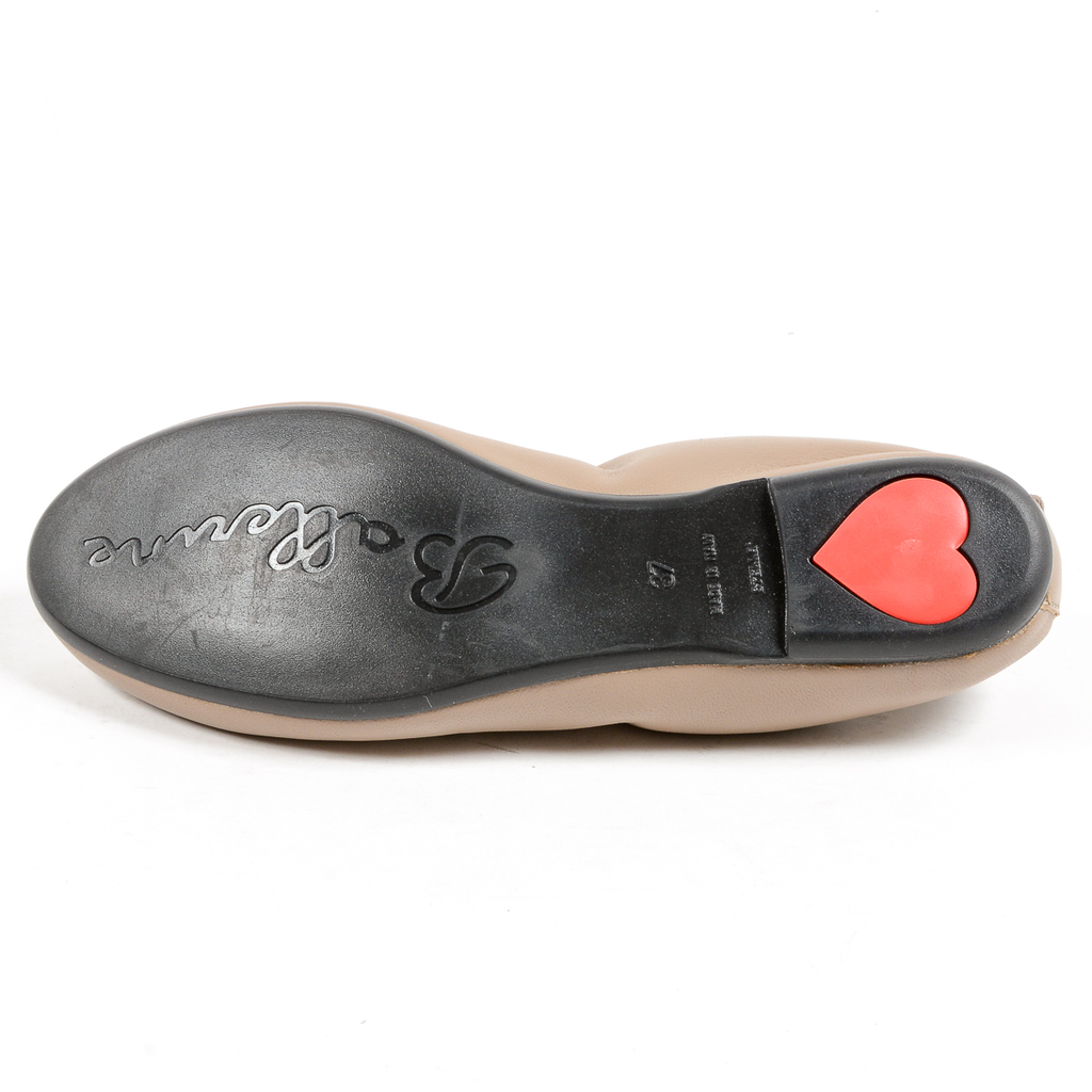 Andrew Charles Womens Soft Ballerina Taupe GWEN