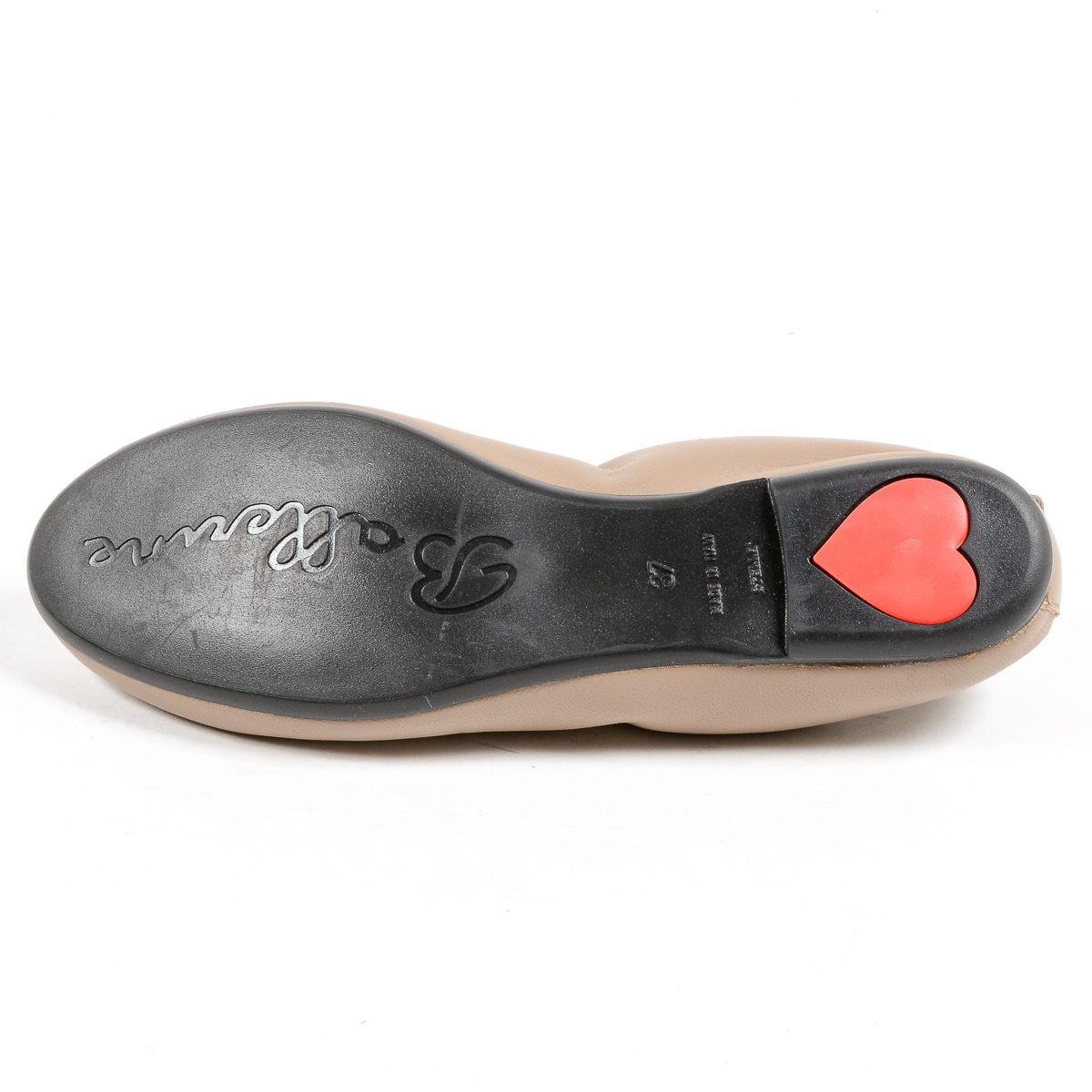 Andrew Charles Womens Soft Ballerina Taupe GWEN