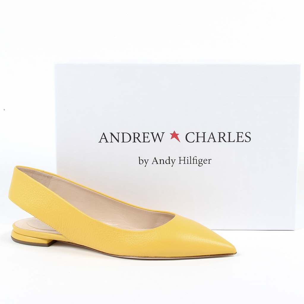 Andrew Charles By Andy Hilfiger Bailarina para mujer amarilla MADISON