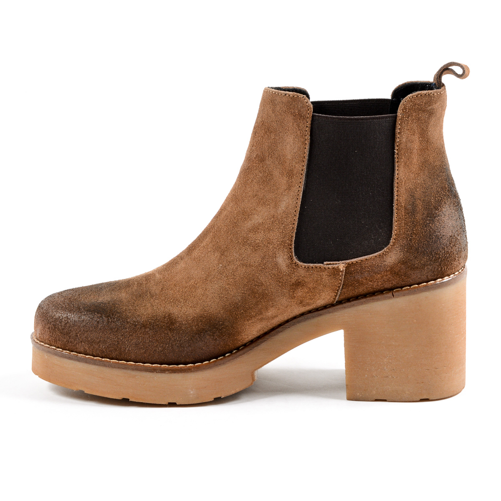 Andrew Charles Womens Ankle Boot Brown WENDY