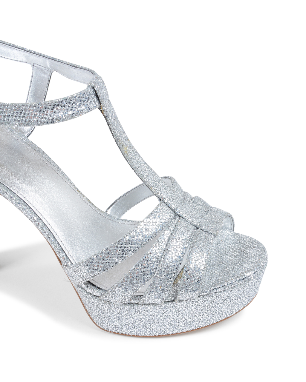 Sandalia Michael Kors para mujer color plata CATALINA