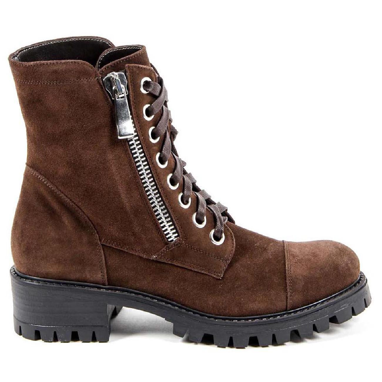 Bota corta para mujer V 1969 Italia B1476 VELOUR T. MORO