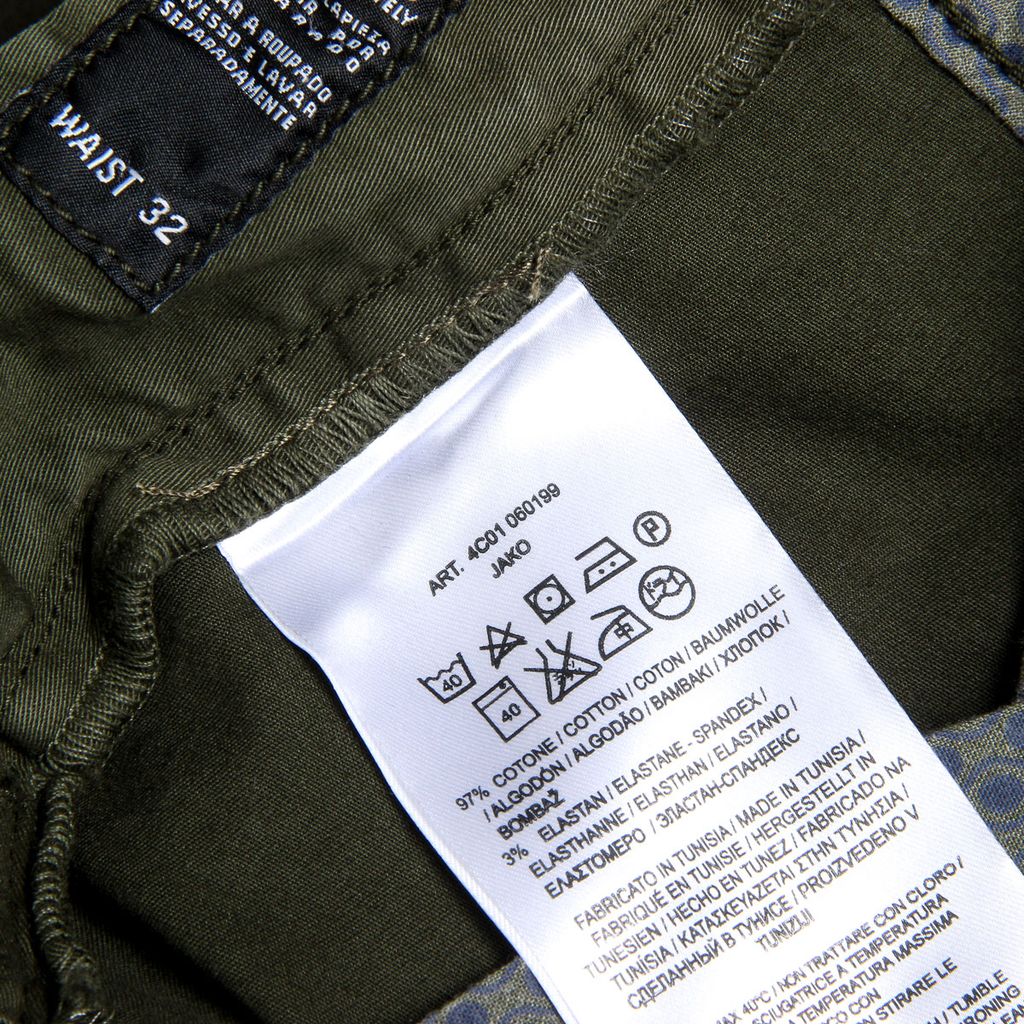 Pantalones cortos Andrew Charles para hombre verde JAKO