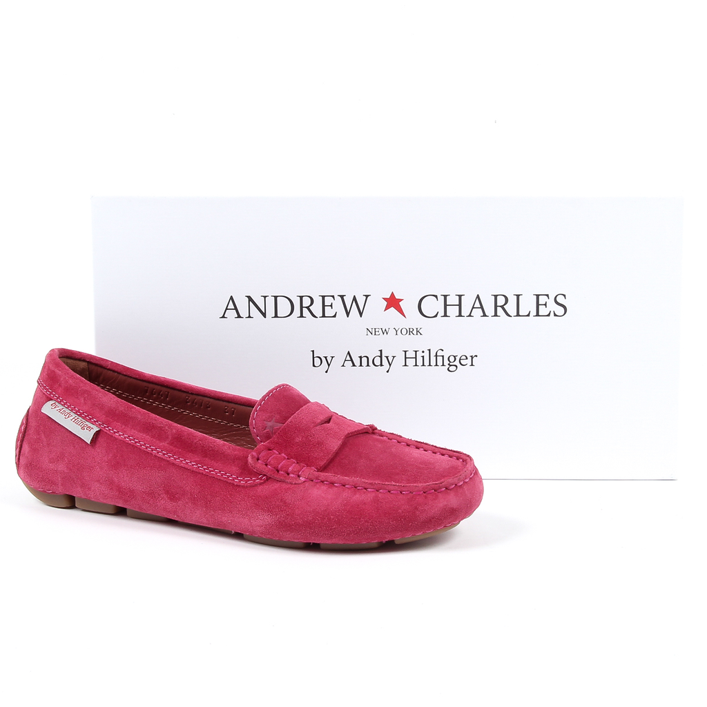 Mocasines Andrew Charles para mujer Fuxia MAX