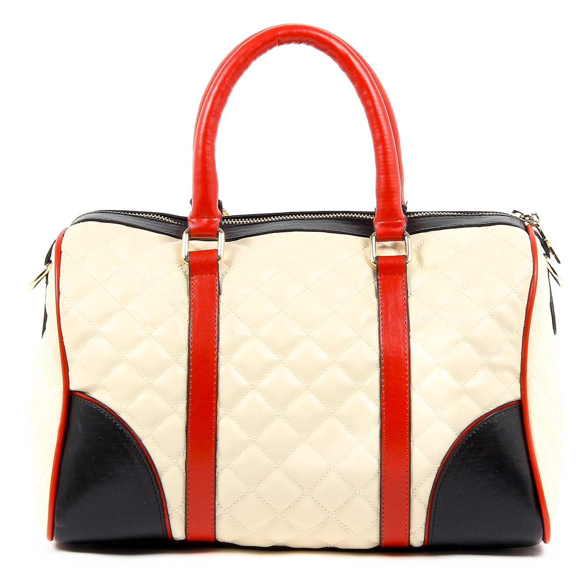 Andrew Charles Womens Handbag Beige ABBIE
