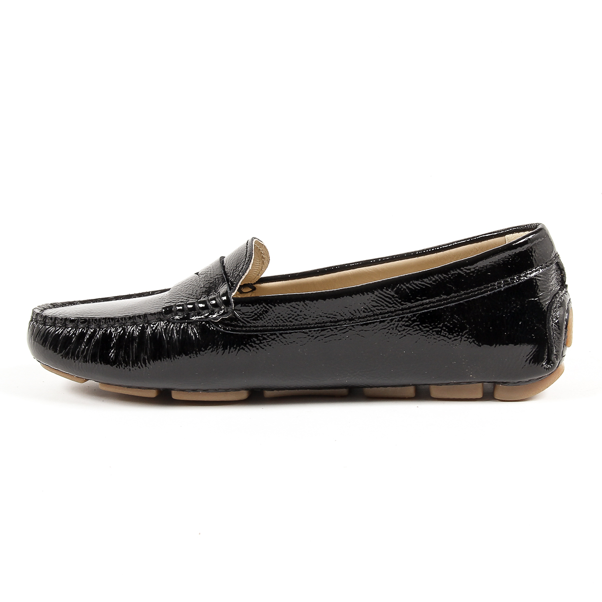 V 1969 Italia Womens Loafer Black AMALFI