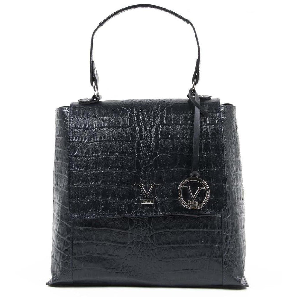 Bolso de mano para mujer V 1969 Italia ARC01 MOIRA COCCO BLUE