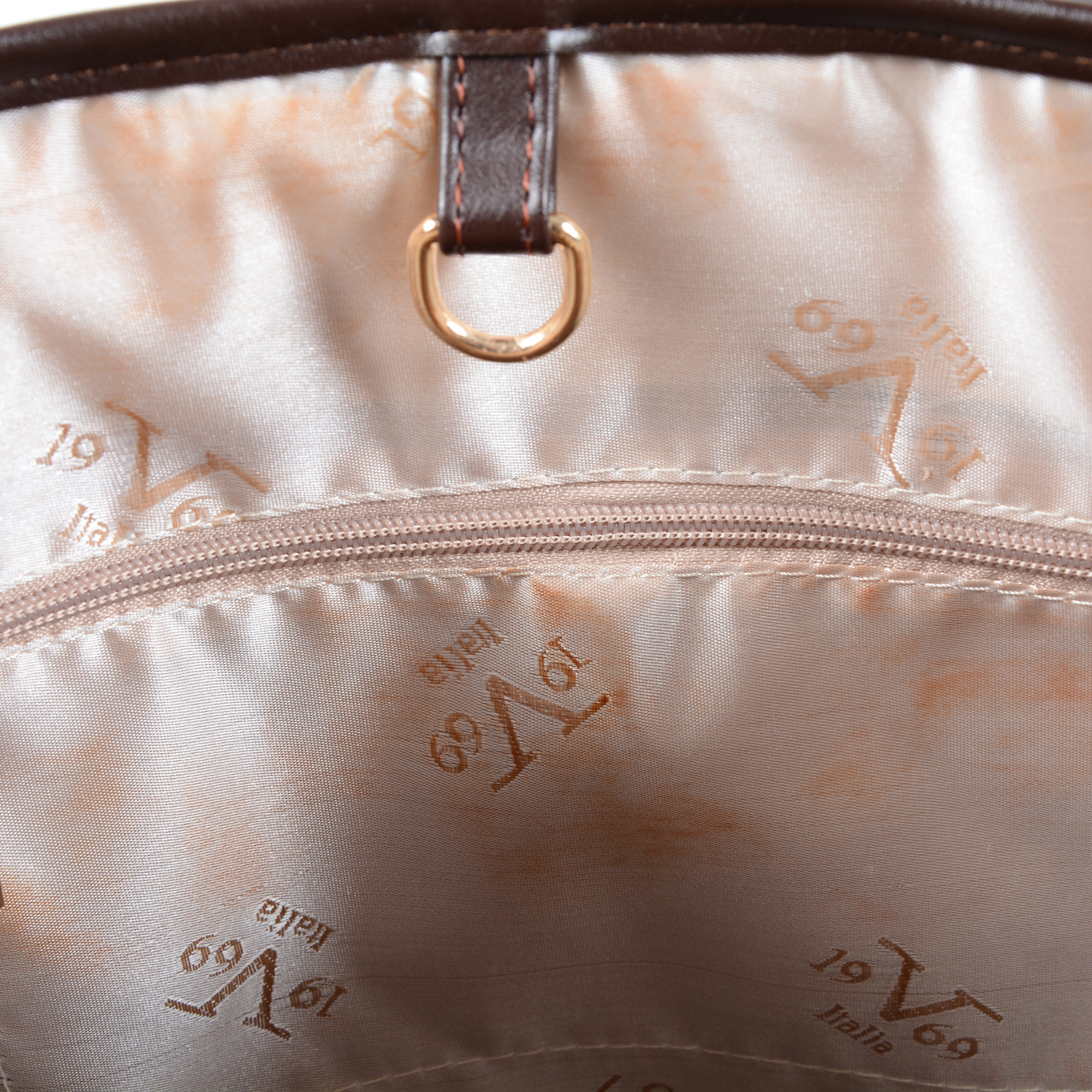 V 1969 Italia Womens Handbag Brown BEIRUT