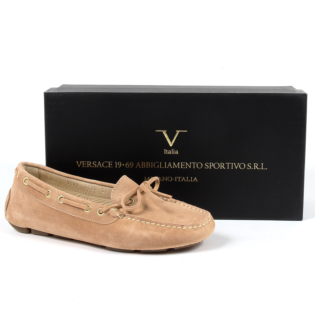 Mocasín para mujer V 1969 Italia Rosa PISA