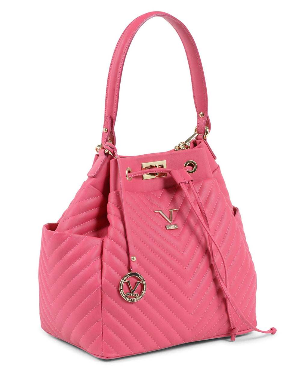 Bolso satchel para mujer V Italia fucsia BH10272 52 SAUVAGE FUXIA