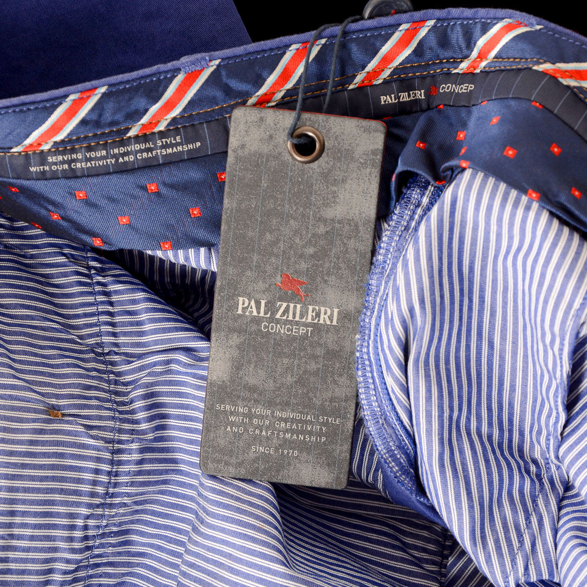Pantalones azules para hombre Pal Zileri