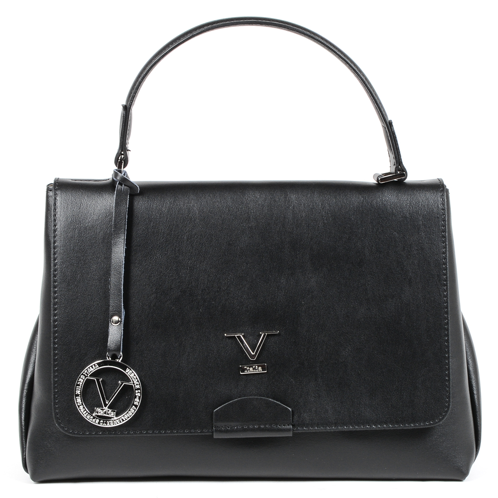 Bolso de mano para mujer V 1969 Italia Negro SIMONA