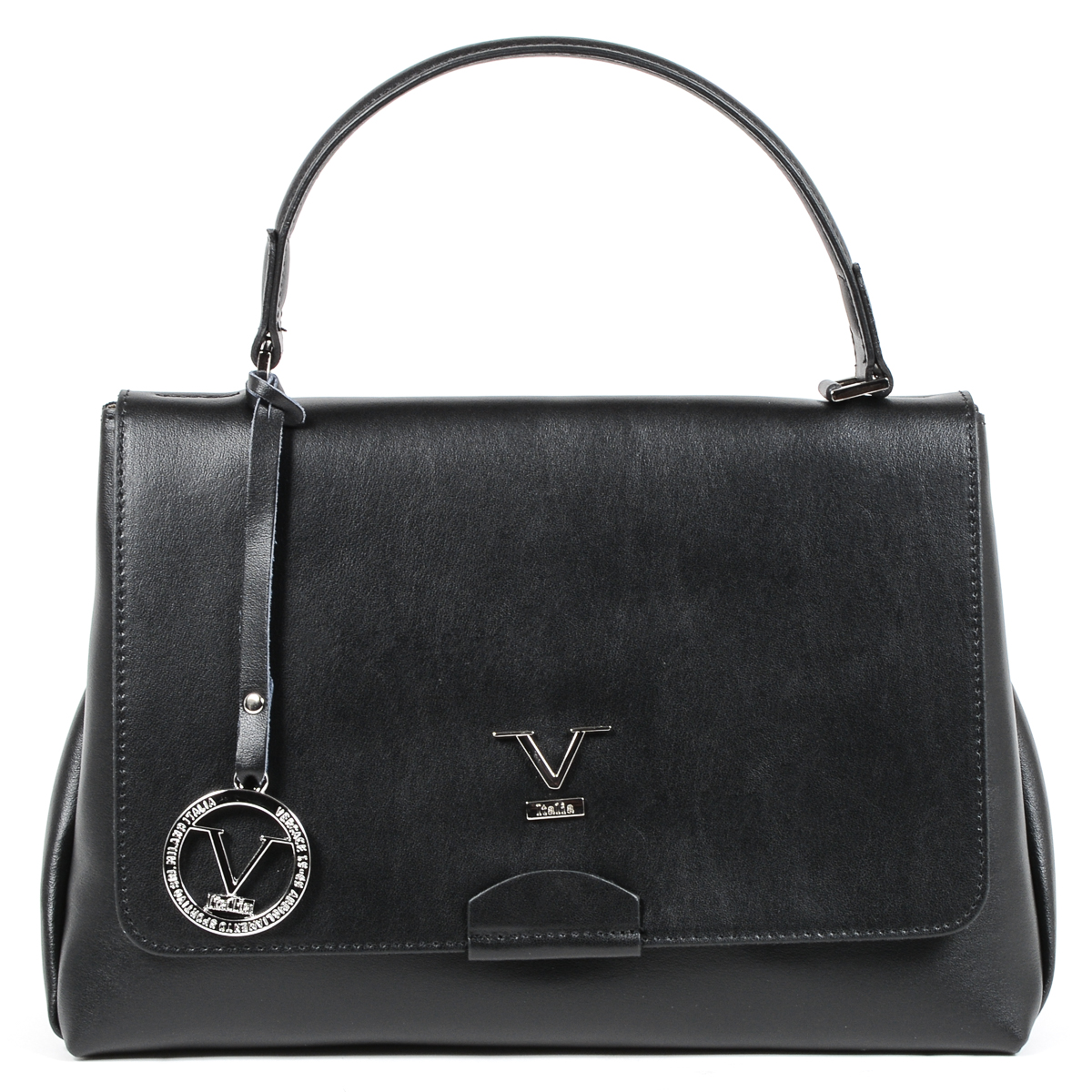 Bolso de mano para mujer V 1969 Italia Negro SIMONA