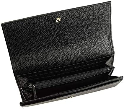 Cartera Gucci Soho de piel negra con estampado GG