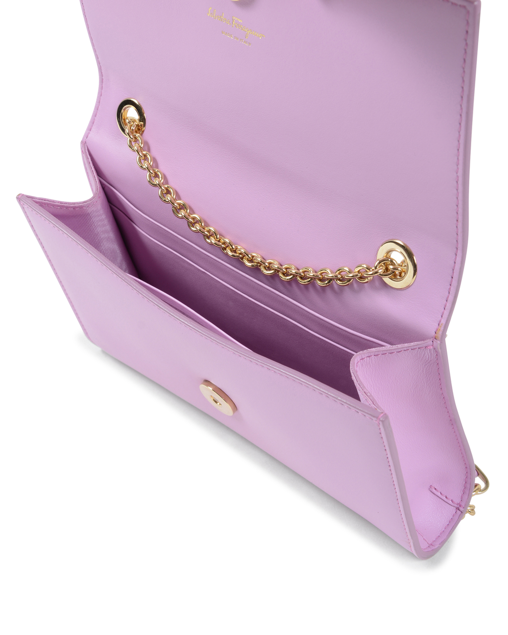 Bolso bandolera Salvatore Ferragamo para mujer, color rosa, 22D200 684097