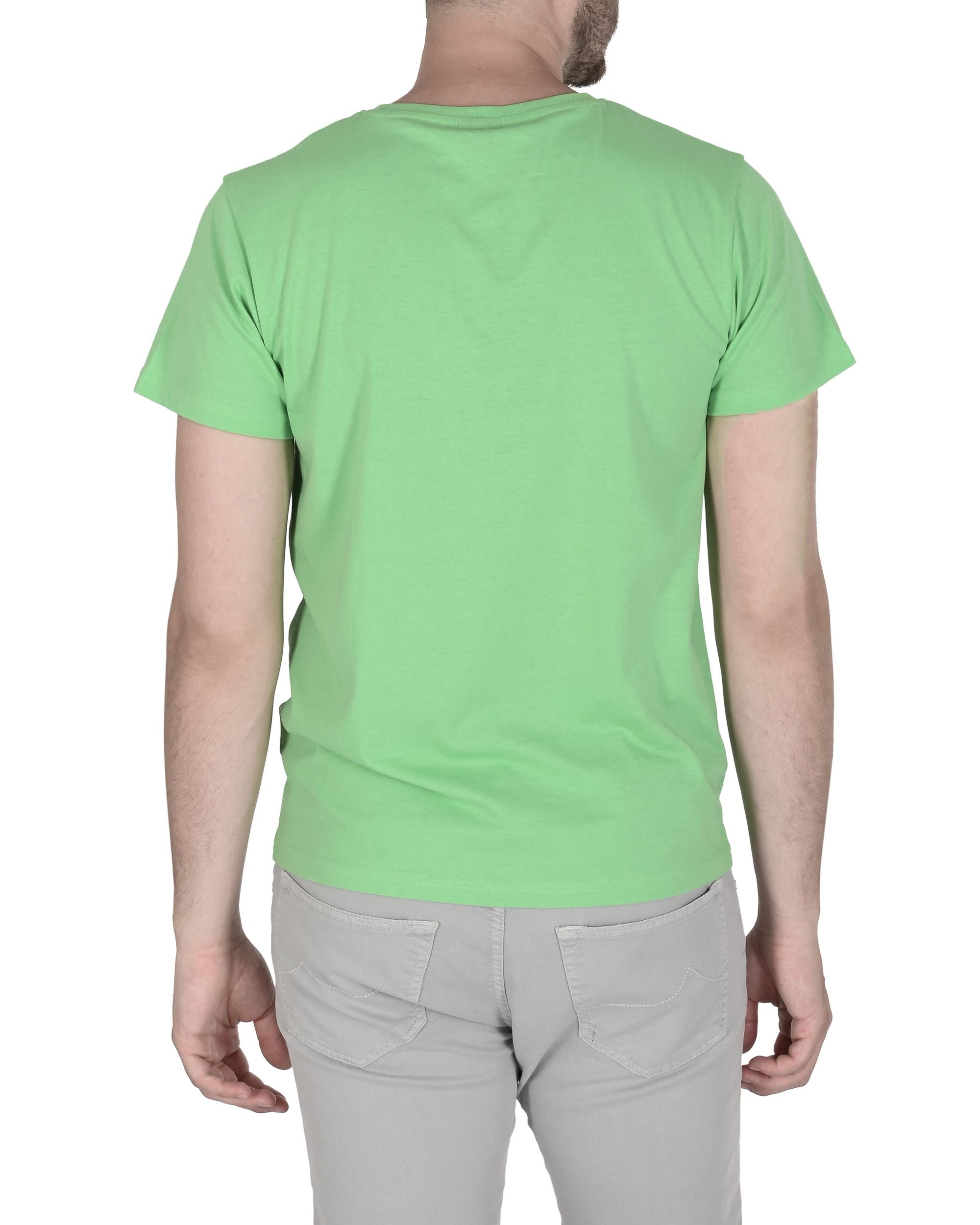 19V69 Italia Mens T-Shirt VSC1MTS01 GREEN