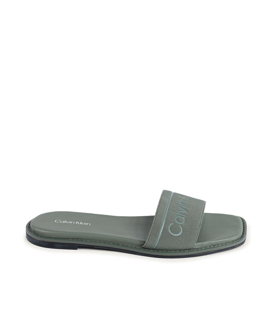 Sandalias Calvin Klein para mujer, color verde, HW0HW019890H7