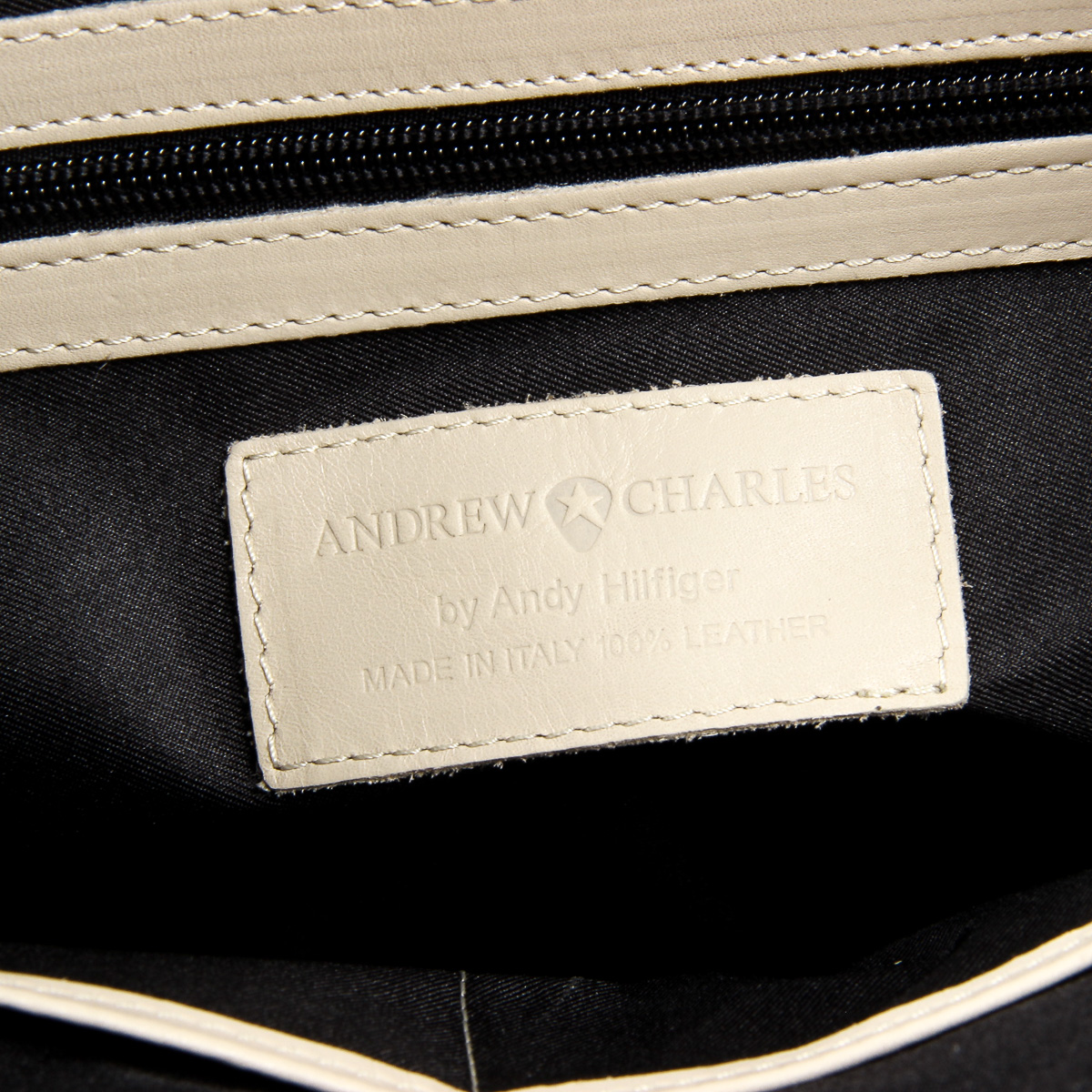 Bolso de mano para mujer Andrew Charles Beige YAZMIN