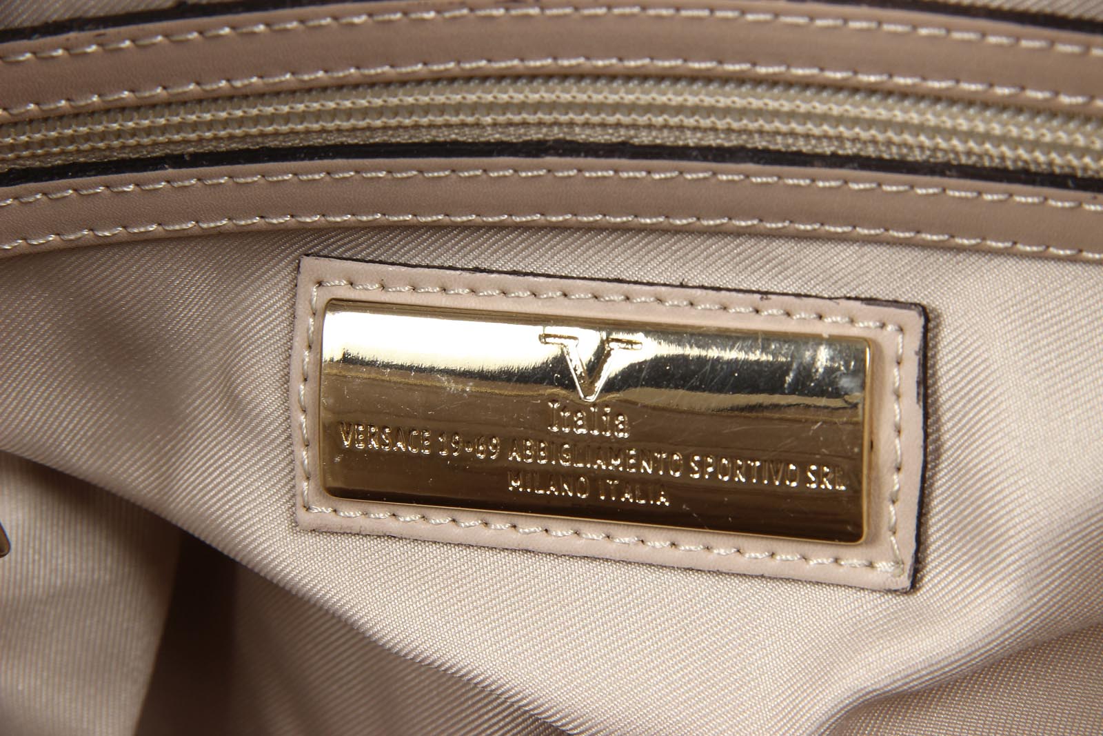 V 1969 Italia Bolso de mujer E250/52 RUGA/SPECCHIO CARNE/476