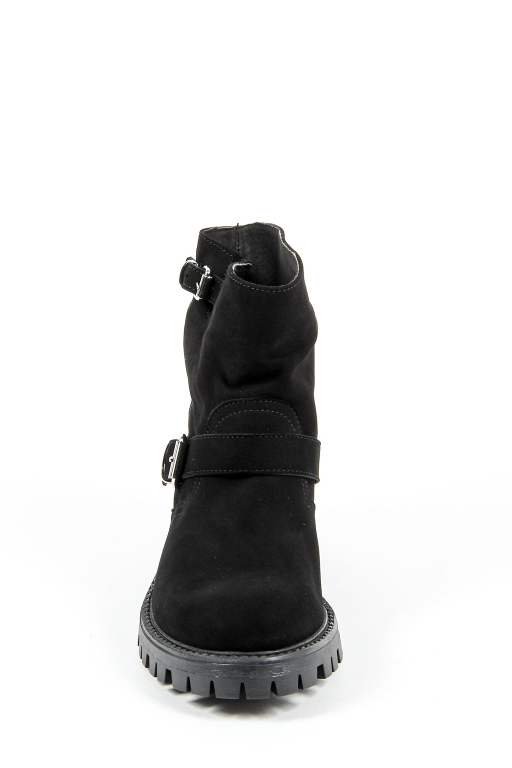 Bota corta para mujer V 1969 Italia B1441 CAMOSCIO NERO
