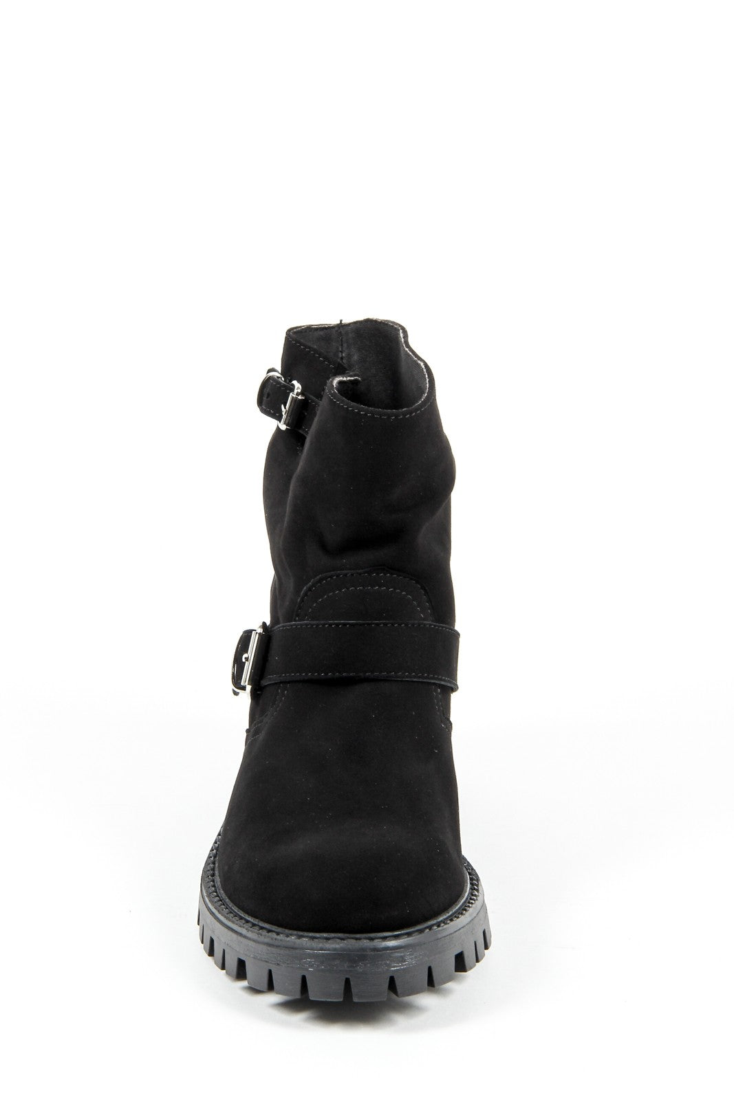 Bota corta para mujer V 1969 Italia B1441 CAMOSCIO NERO