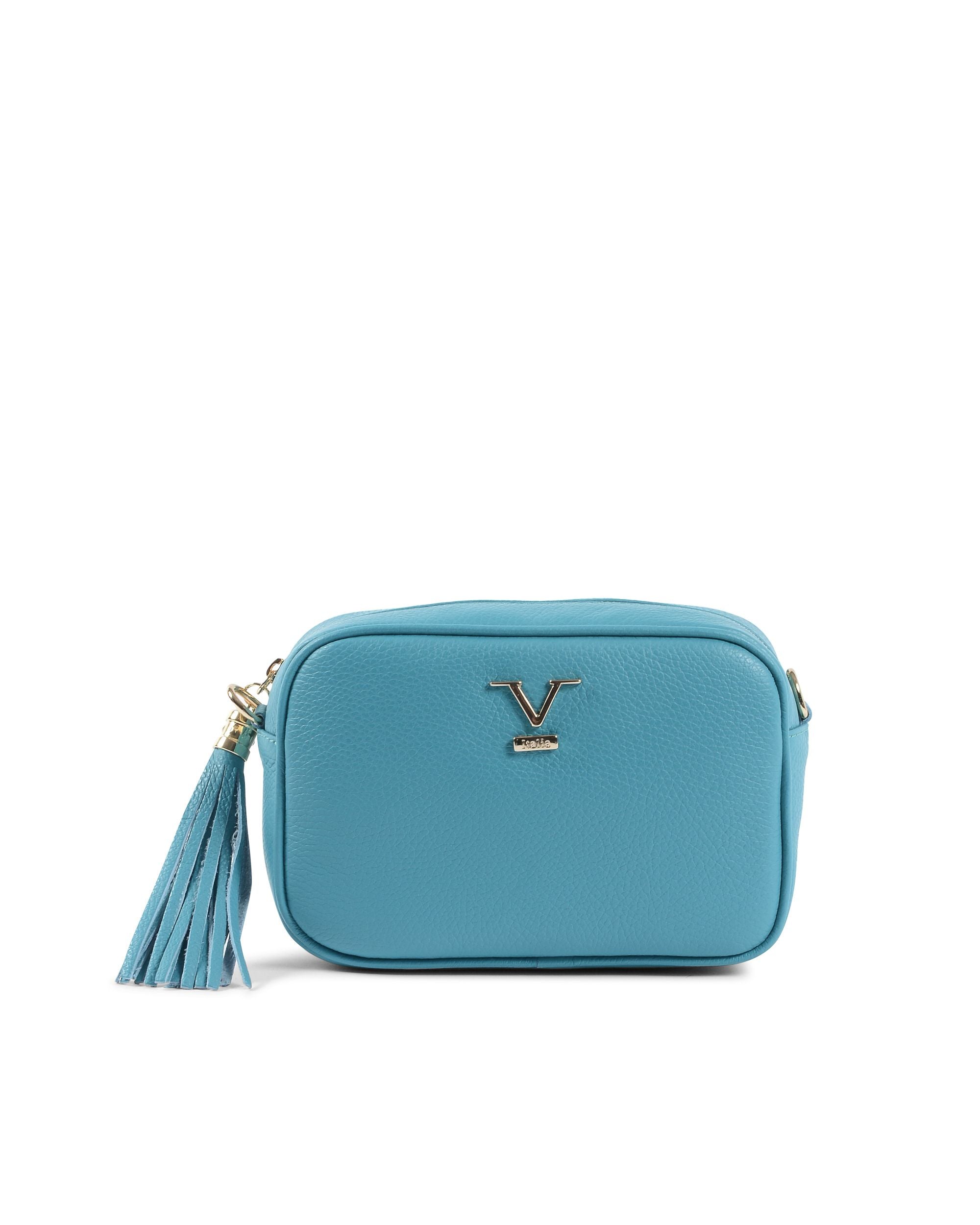 Bolso de mano para mujer V Italia Azul claro 10730 DOLLARO TURCHESE