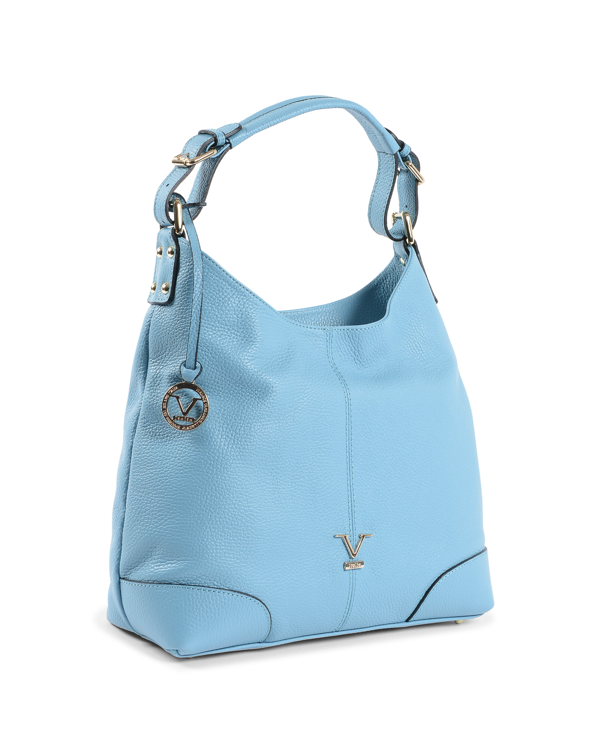 V Italia Womens Handbag Light Blue V319 52 DOLLARO CELESTE2
