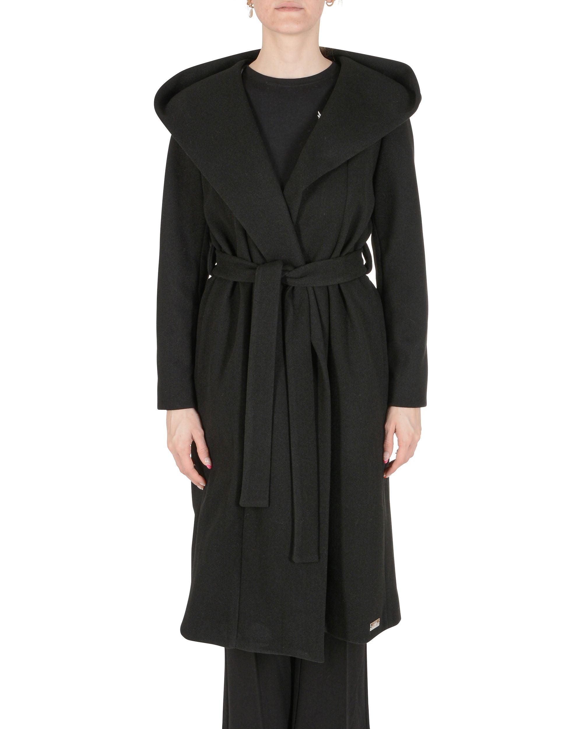 19V69 Italia Abrigo de mujer Negro TERESSA BLACK