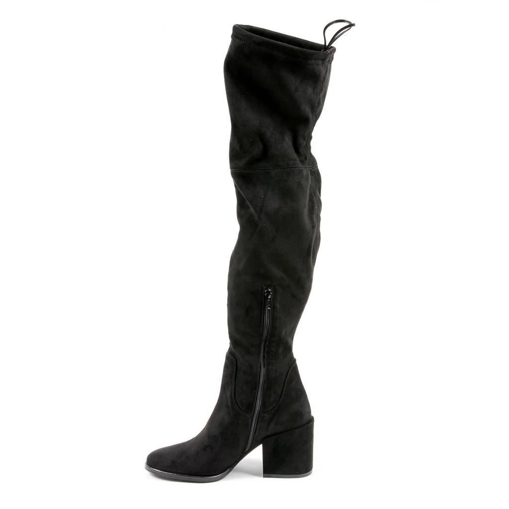 Andrew Charles Womens High Boot Black ALANNAH