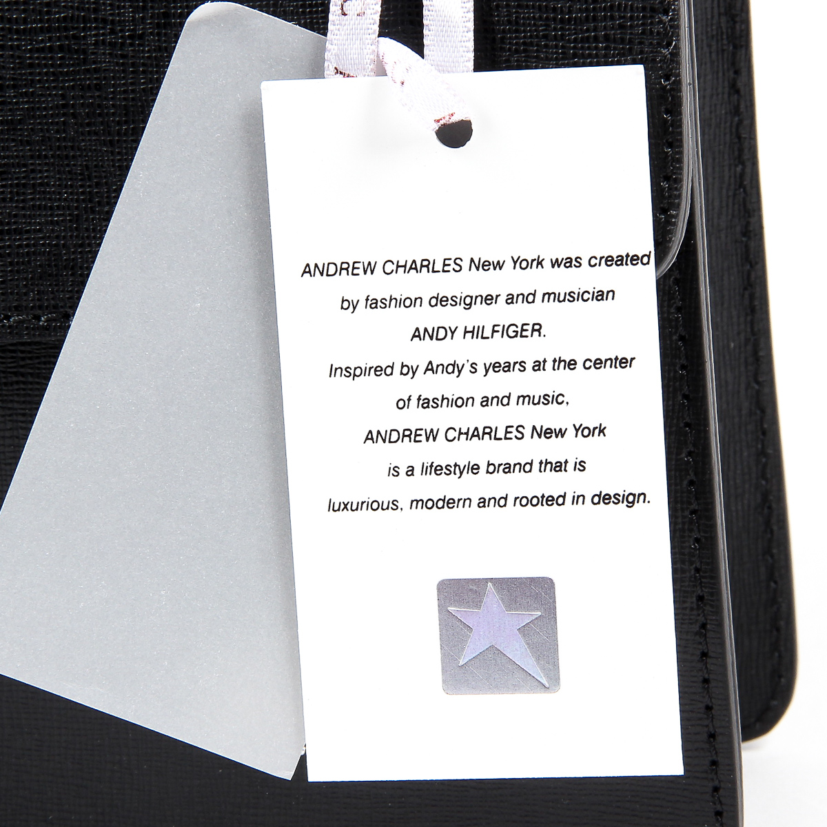 Andrew Charles Womens Handbag Black MELODY