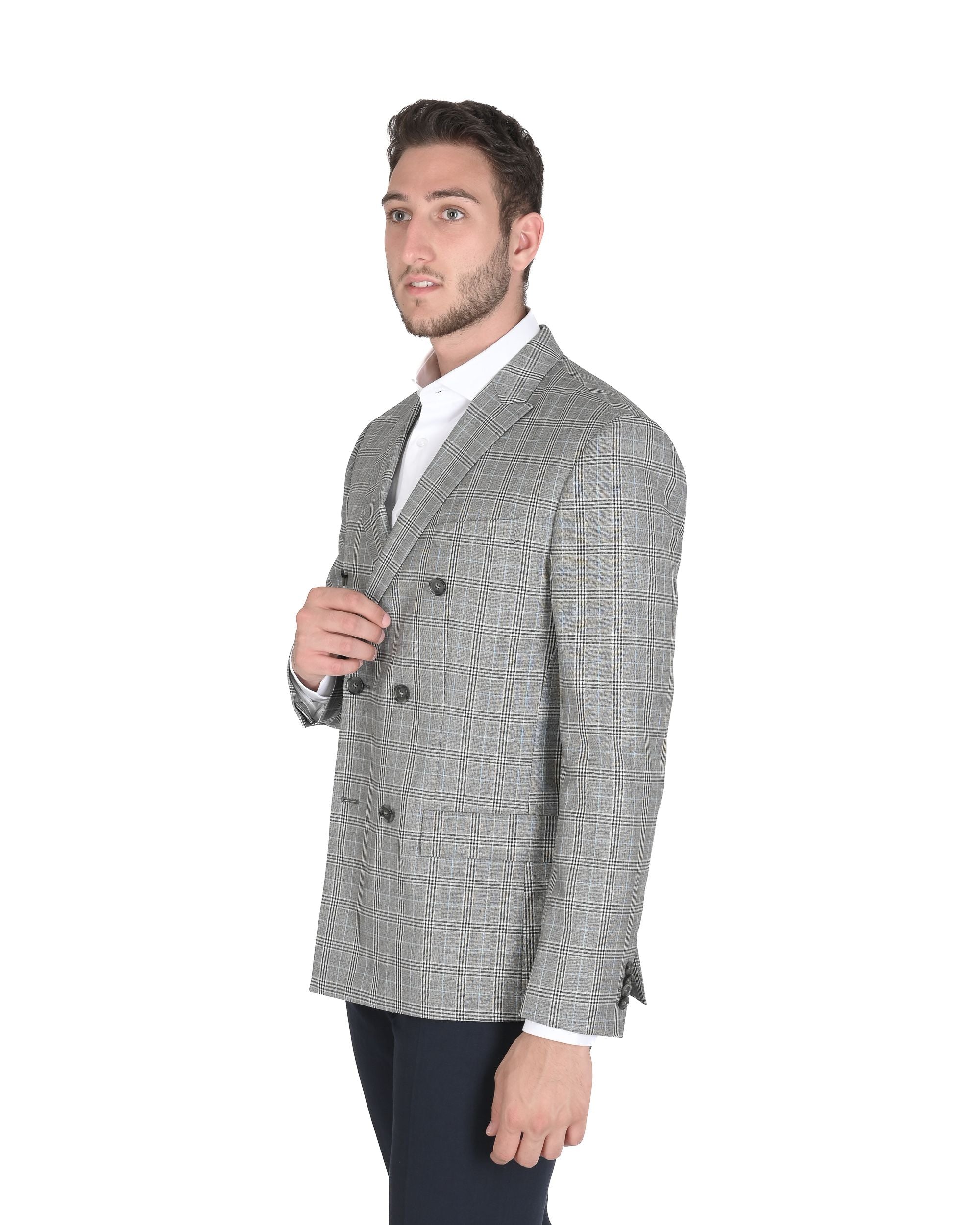 Calvin Klein Mens Blazer Grey K10K103285035