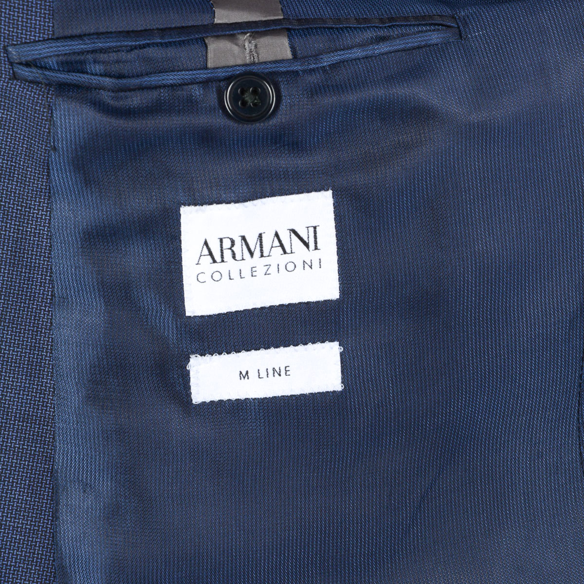 Armani Collezioni Mens Suit Blue