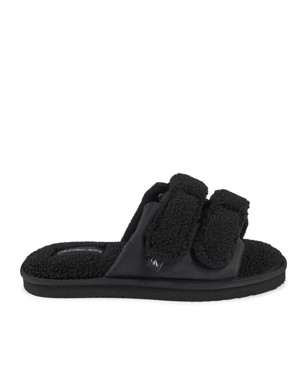 Chanclas Calvin Klein para mujer negras YW0YW00861BDS