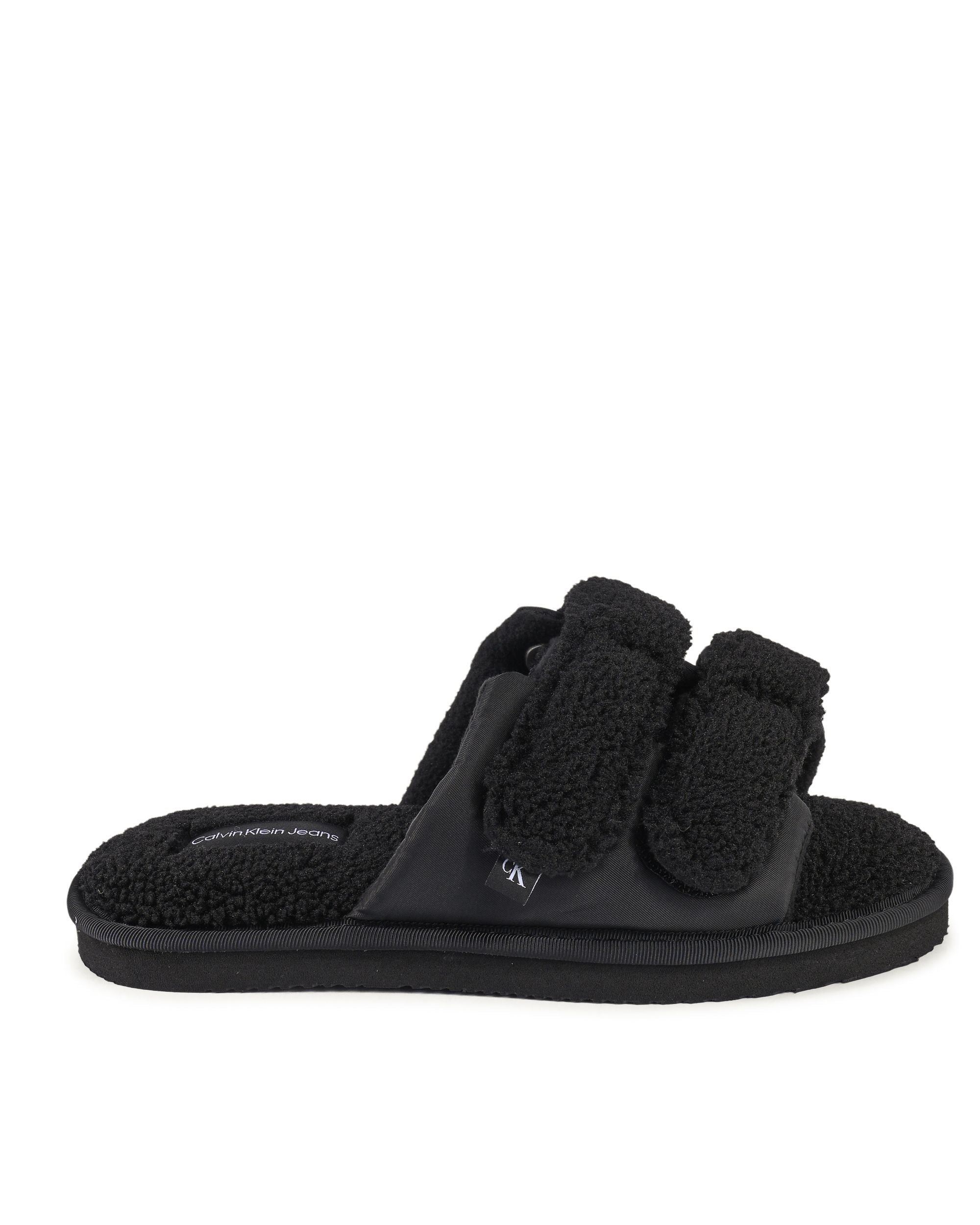Chanclas Calvin Klein para mujer negras YW0YW00861BDS
