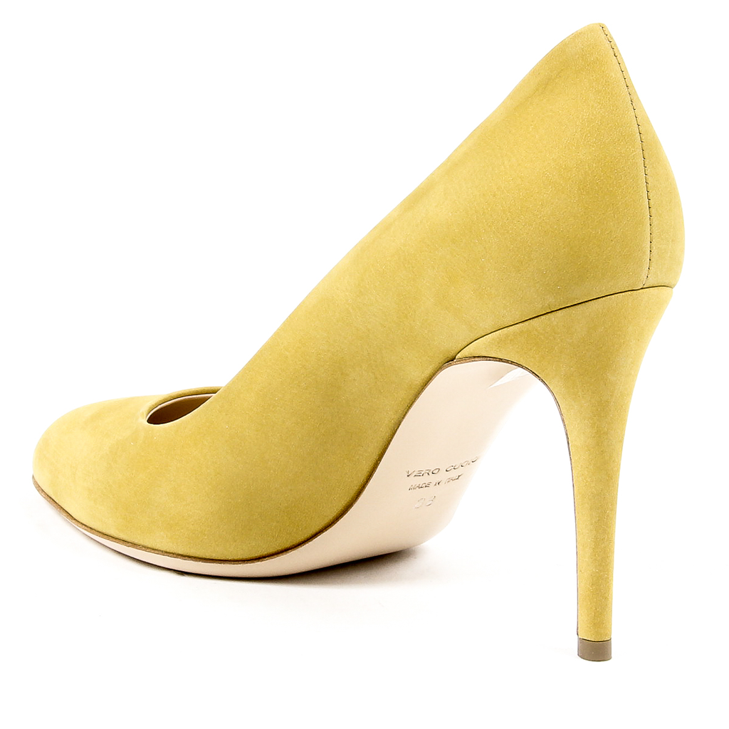 Andrew Charles Womens Pump Yellow INES