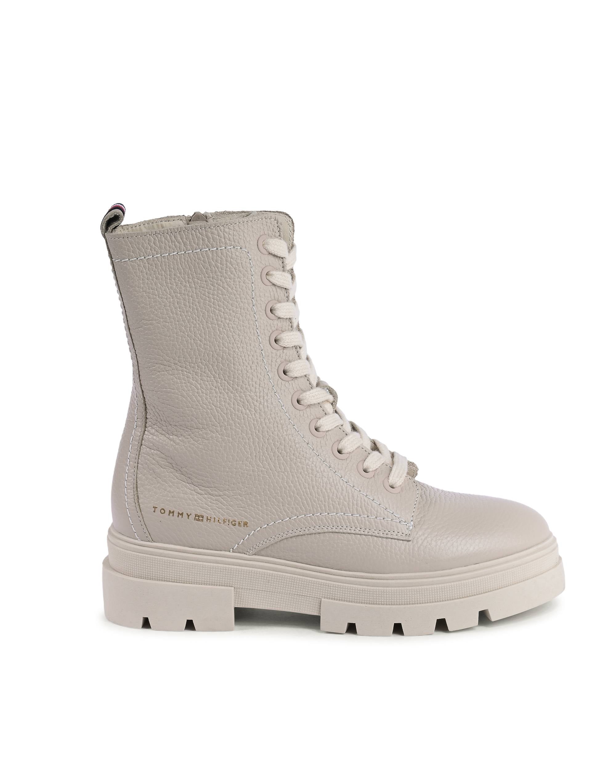 Botas Tommy Hilfiger para mujer BEIGE FW0FW06732ACI