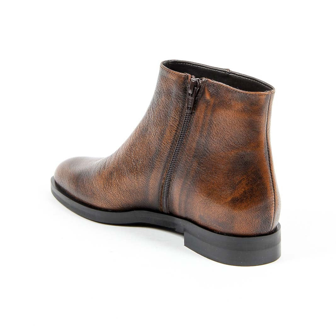 V 1969 Italia Botines para mujer B1993 VITELLO BOTTOLATO RUST