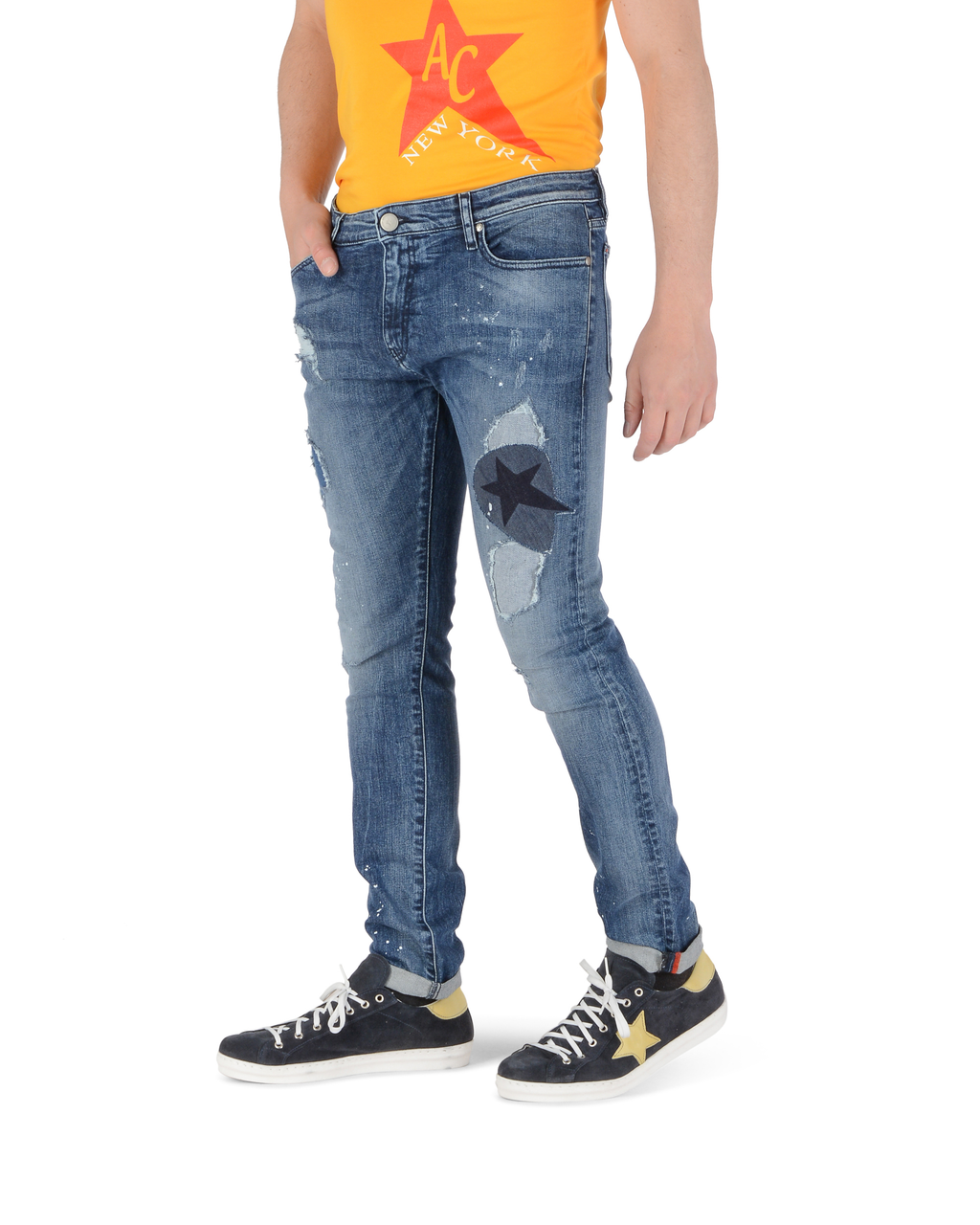 Vaqueros Andrew Charles para hombre de corte regular AN53 THOMAS