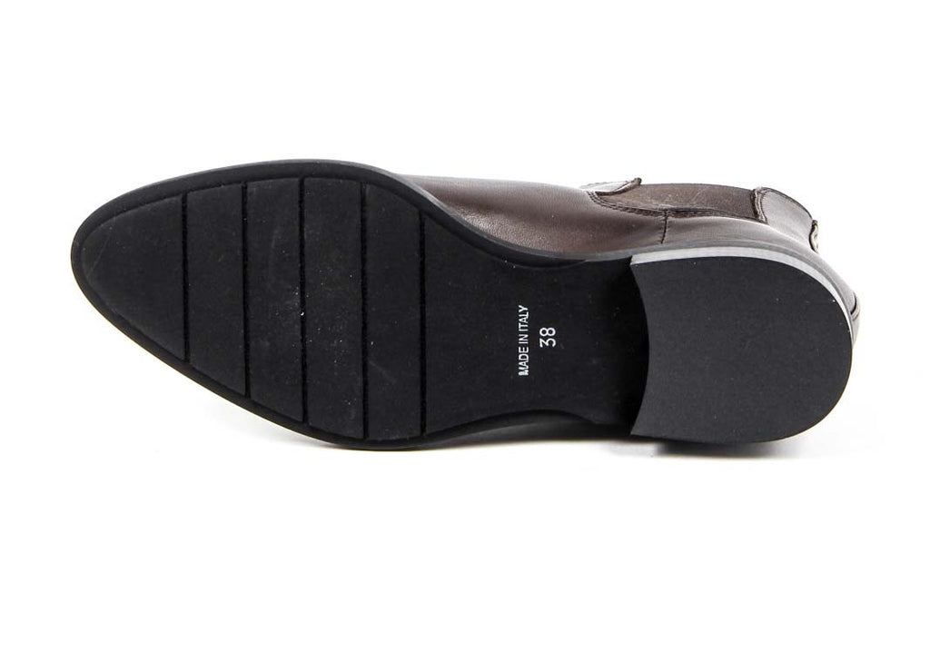 Botines para mujer V 1969 Italia B1578 VITELLO T. MORO